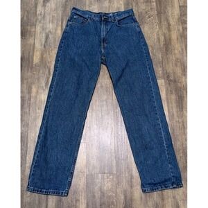 George Mens Relaxed Fit Jeans Medium Wash Blue 100% Cotton 30x32 472GE